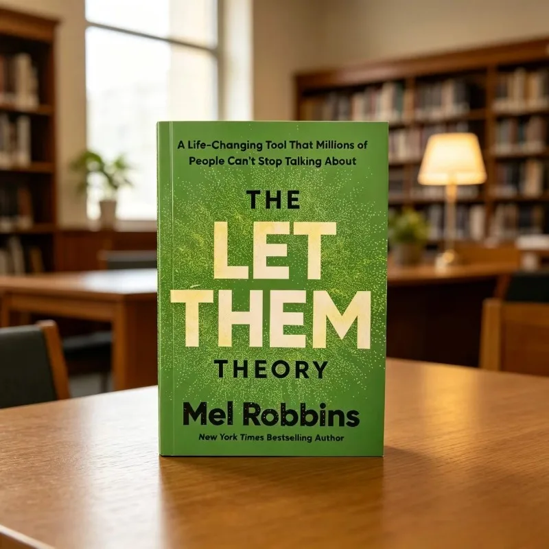 The Let Them Theory By Mel Robbins, Self‑Help Motivational Book for Adults, Inspirational Life Changing Reading Book Books