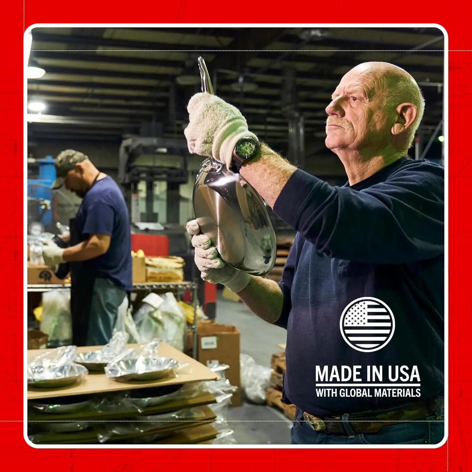 Juego de sartenes de 3 piezas Eater Series |   Hecho en EE. UU. |   Sartén de acero inoxidable totalmente revestida de 5 capas |   Diseño de mango Stay Cool |   Lectura por inducción