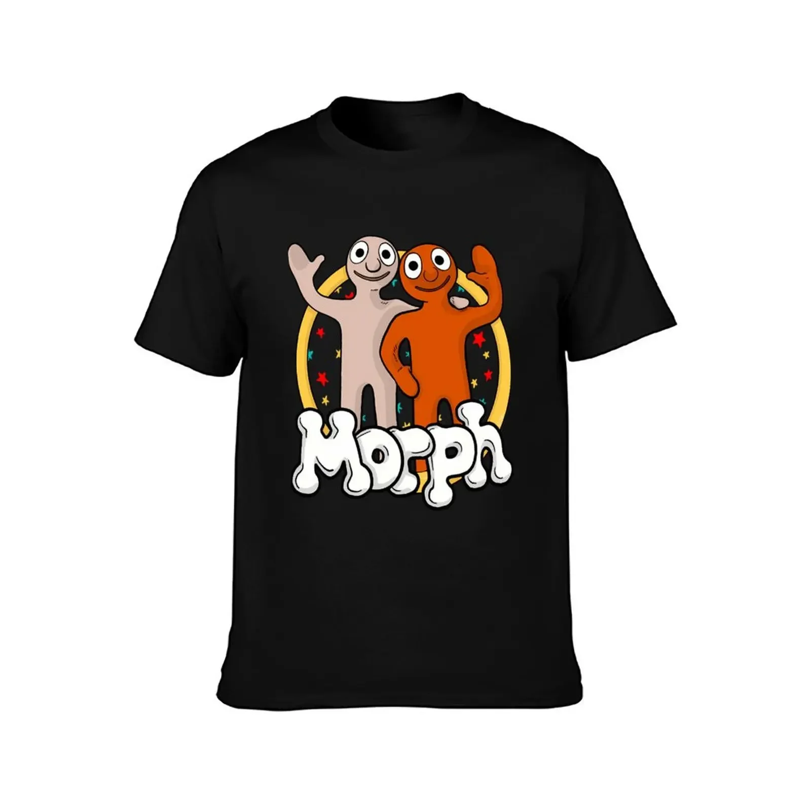 Morph And Chas Logo T-Shirt blue archive sports fans cute tops anime tshirt designer t shirt men