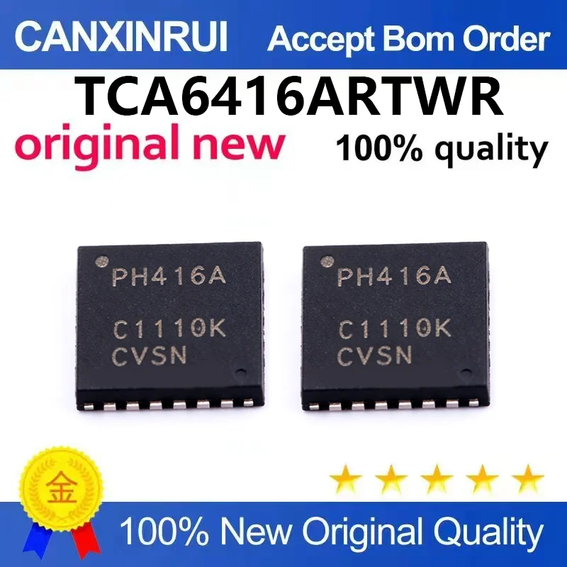 （5pcs-100pcs）Brand new original TCA6416ARTWR silk screen PH416A package WQFN-24 extender
