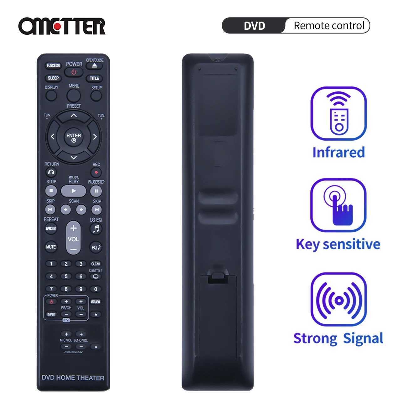 

AKB37026832 Fit for Home Theater Remote Control HT355SD-A2 HT355SD SH35SD-W SH35SD-S/W Mfl63284769