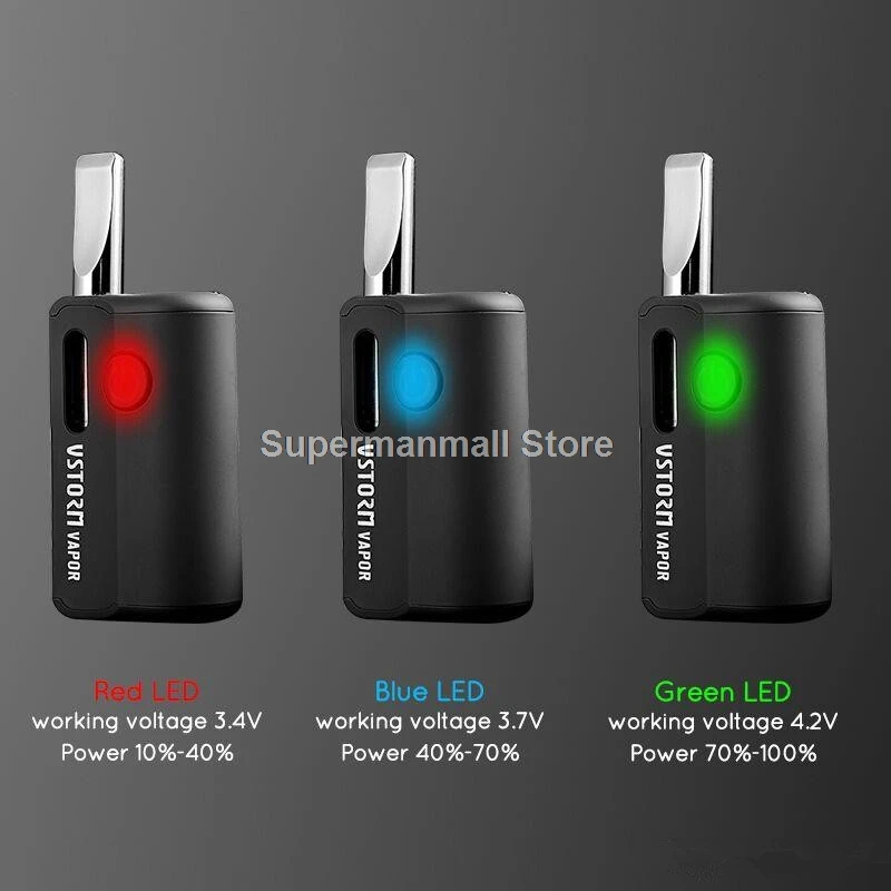 Original Electronic Cigarette Storm M1 Kit, 800mAh Caixa de Bateria, Mod 12mm Tanque, Cartucho de Óleo Grosso, 0.5ml Vape Mod Kits em estoque