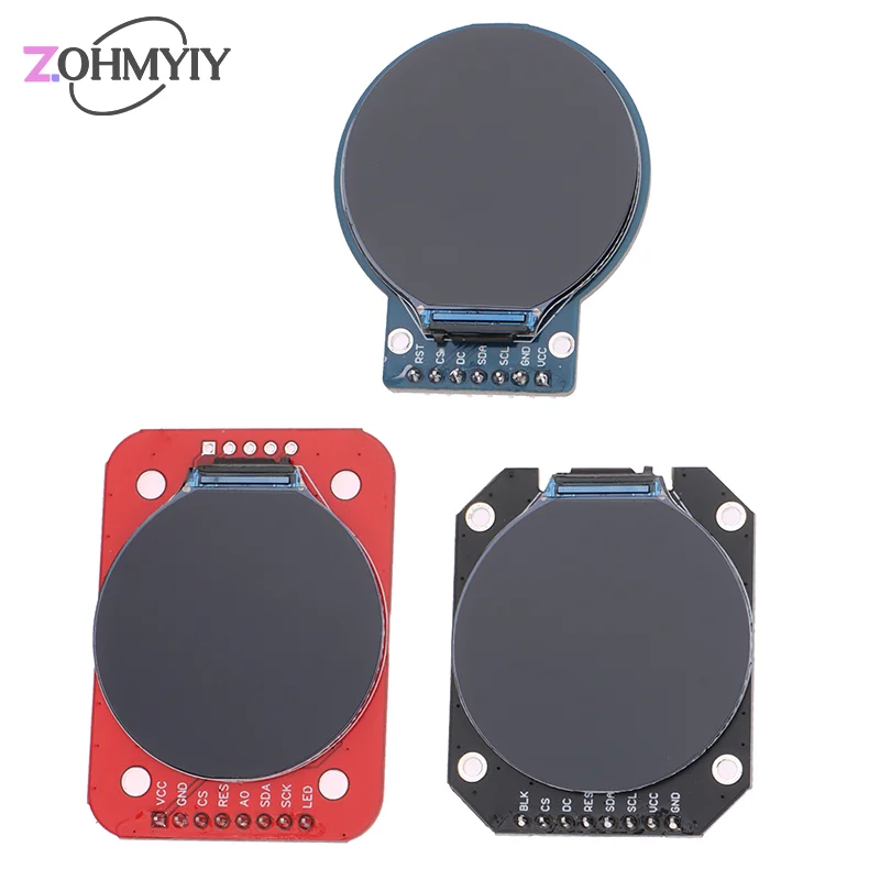 

Display 1.28 Inch TFT LCD Display Module Round RGB 240*240 GC9A01 Driver 4 Wire SPI Interface 240x240 PCB For Arduino