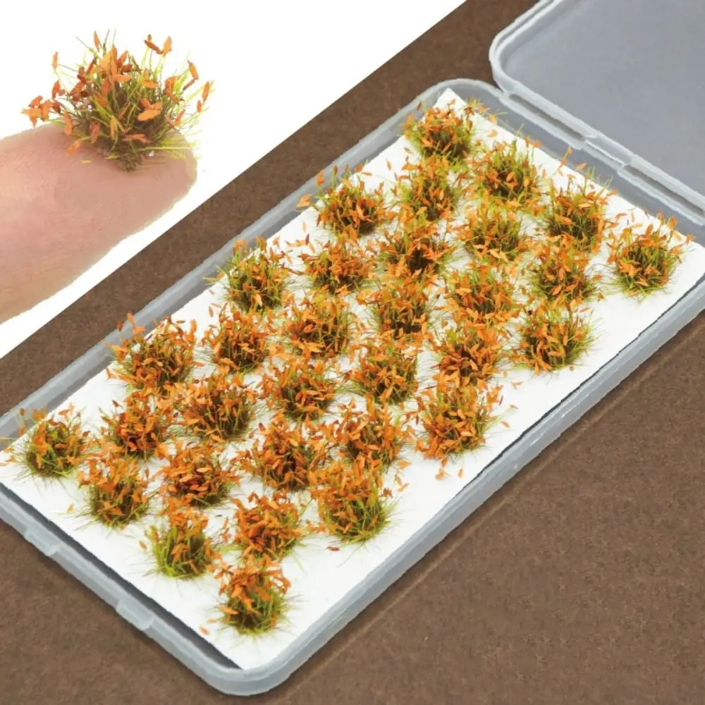 Sharp Leafed Grass Clusters Model Artificial Grass Simulation Miniature Grass Bushes Model Making Resin Small Grass Model