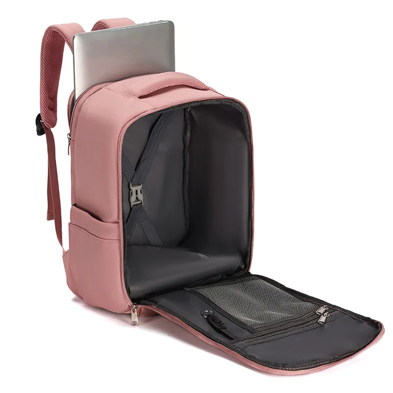 High sense niche versatile backpack female work commuter student schoolbag large capacity travel lightweight computer bag