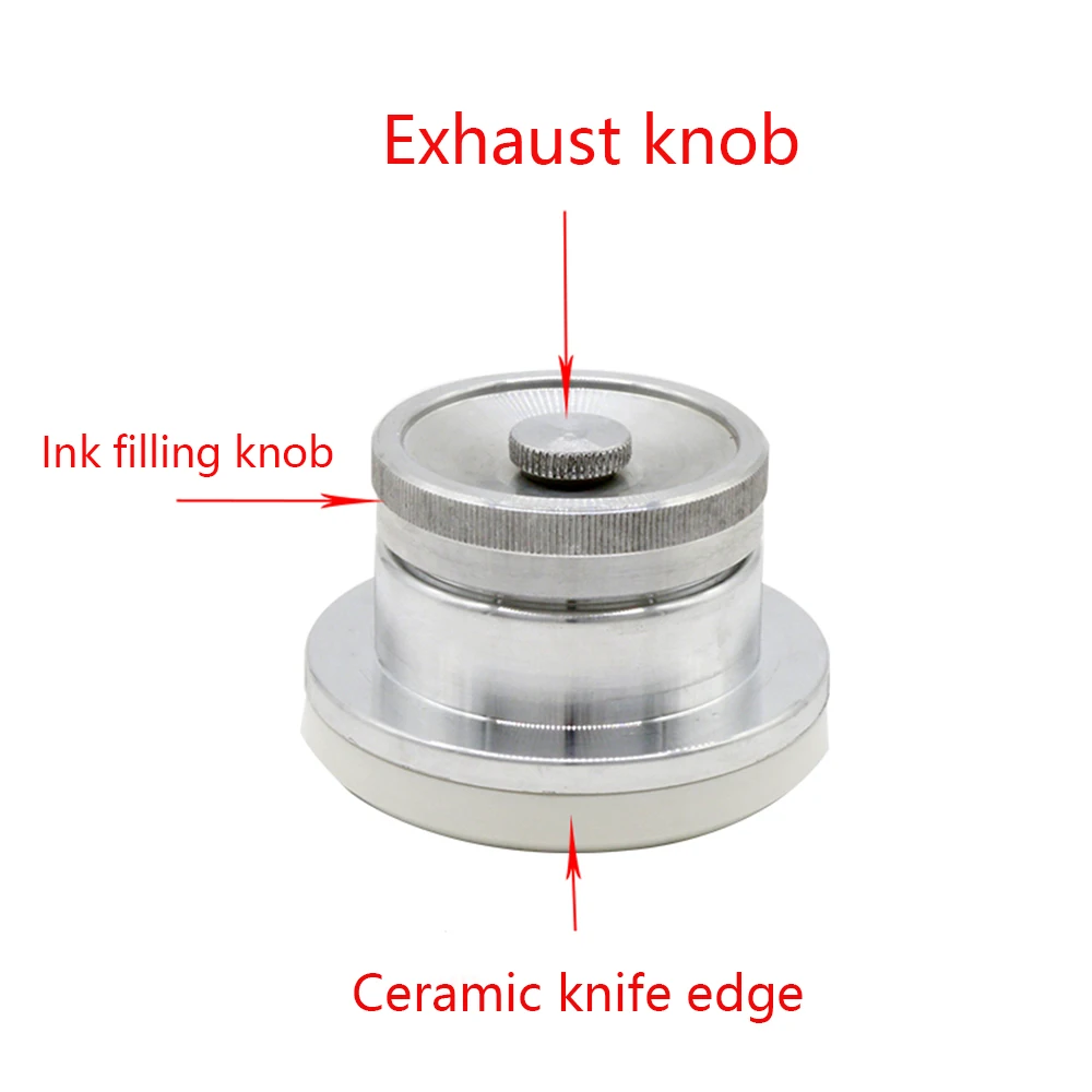 Full Set of Ceramic Knife Ring Accessories for Pad Printing Machine Ceramic Oil Cup