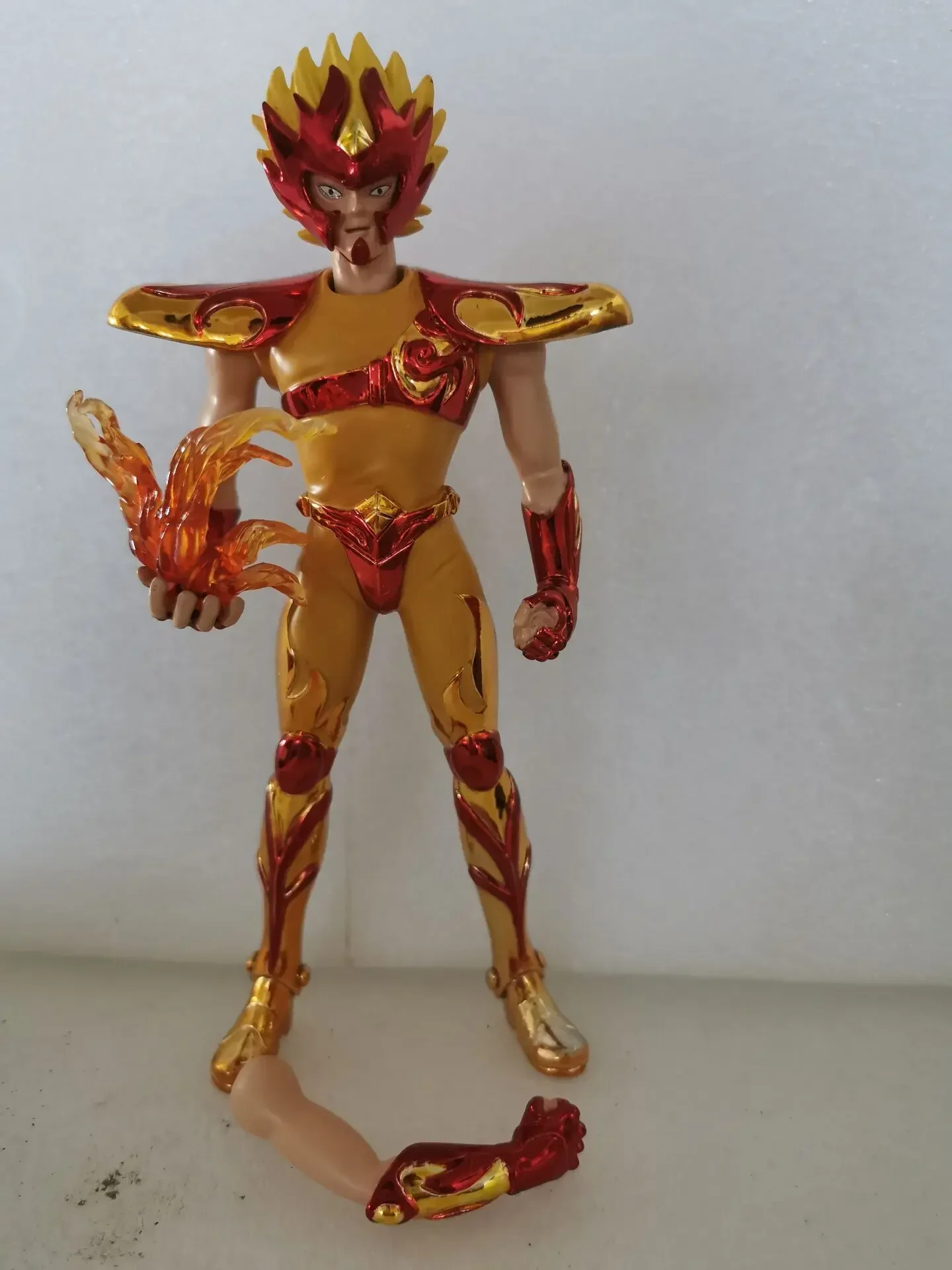 KAKA Saint Seiya Myth Cloth EX Bronze Flame Saint Silver Knights of the Zodiac Action Figure Model