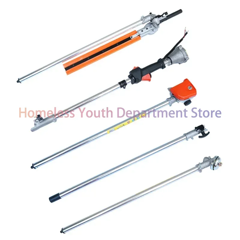 26MM 9T Petrol Brush Cutter Lawn Mower Pole 75cm Grass Trimmer Shaft Available for Multifunction GX35, BG520, BC430 Engine