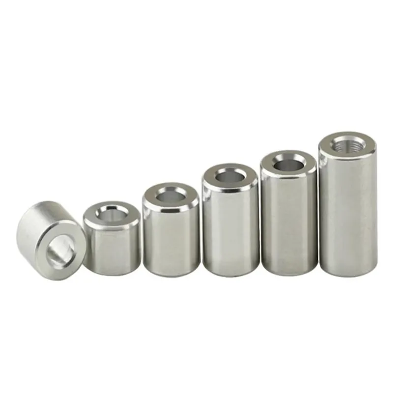 10pcs Aluminum flat washer M3 M4 M5 M6 M8 aluminum Bushing gasket Spacer Aluminum hollow tube No thread standoffs