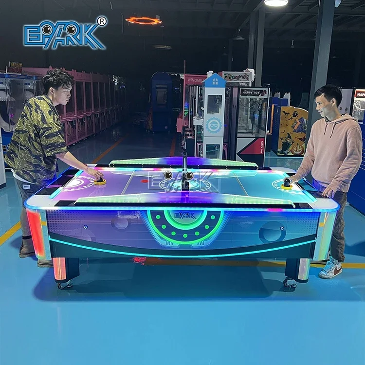 Newest Indoor Electric Air Hockey Game Machine 2-Player Coin-Operated Sport Game Attractive Design Hockey Star Arcade Table