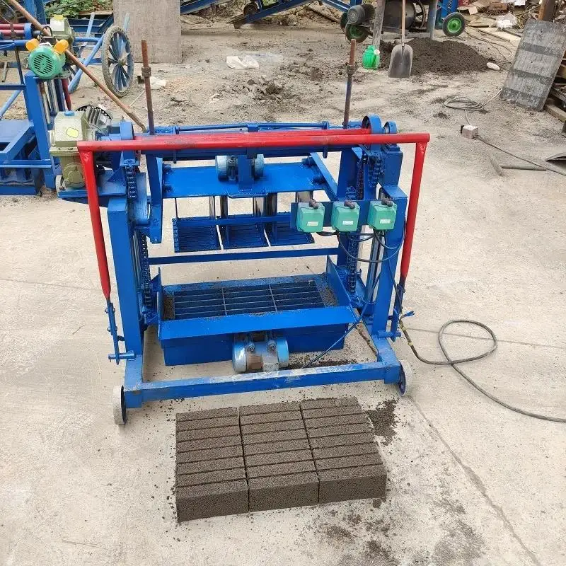 YG Customized Semi Automatic Brick Making Machinery Price Building Construction Concrete Block Make Machine Sale for Netherlands