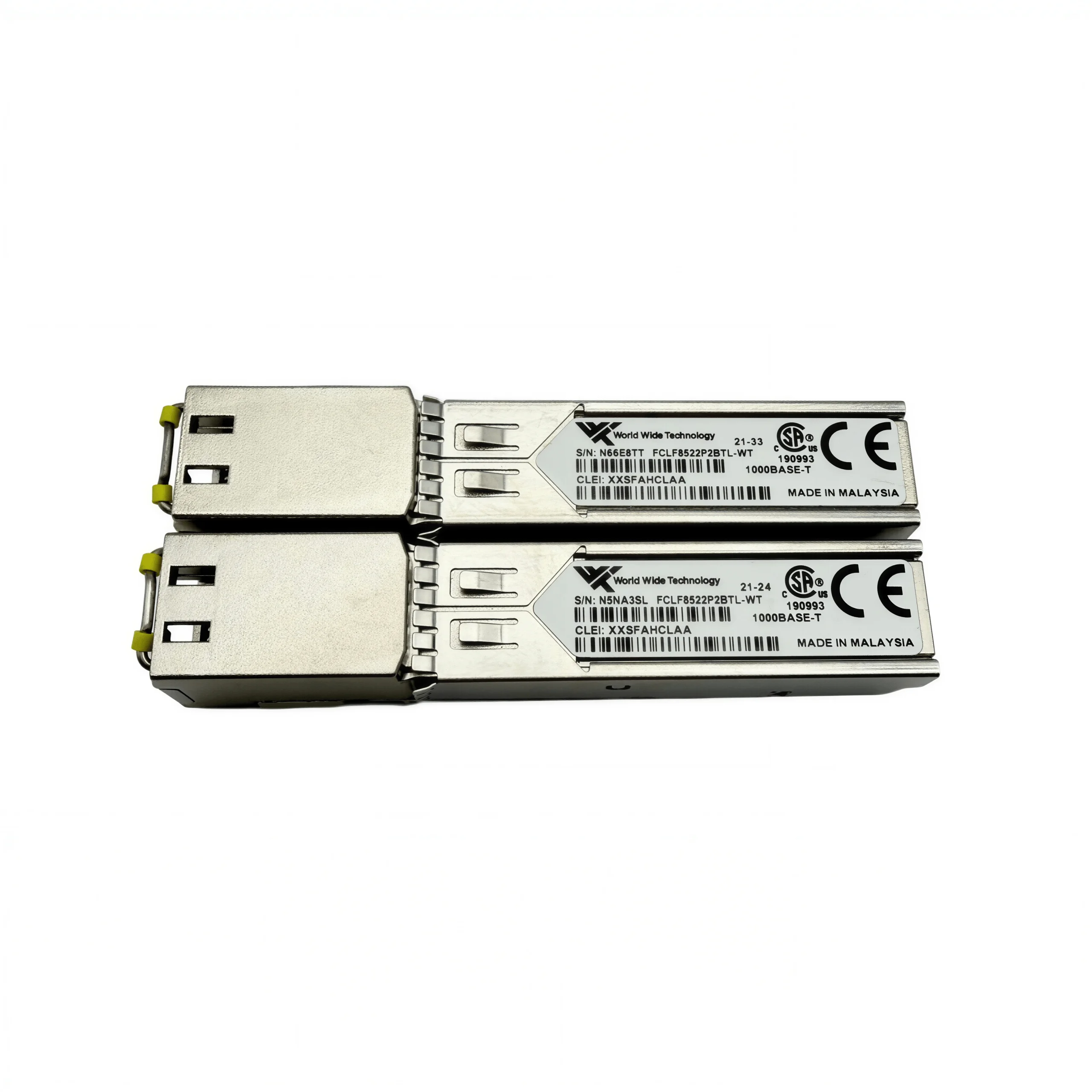 Original For WDT FCLF8522P2BTL-WT SFP Transceiver 1000BASE-T RJ45 Copper 100m Gigabit Ethernet Switch Server Adapter