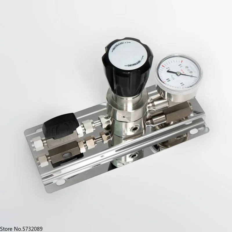 316L stainless steel pressure reducing valve terminal, secondary ball valve control panel