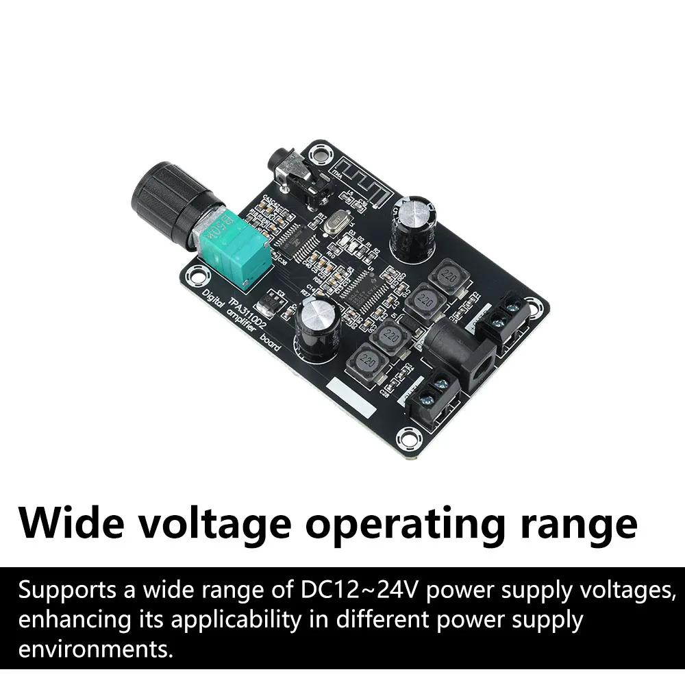 

XH-A238 30 Вт + 30 Вт Bluetooth цифровой усилитель плата TPA3110D2 2,0 канал 30 Вт * 2 звуковые аудио усилители модуль AMP DC12-24V AUX