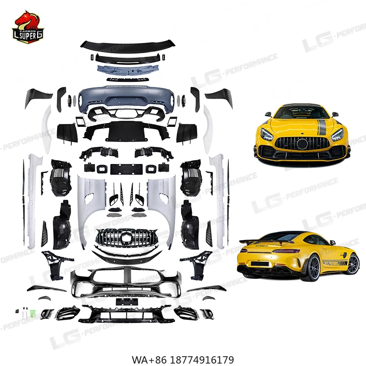 

Корпус из сухого углеродного волокна, полипропилен, Pro Style для GT GTS GTC 2015-2018, обновленный комплект Bodykit