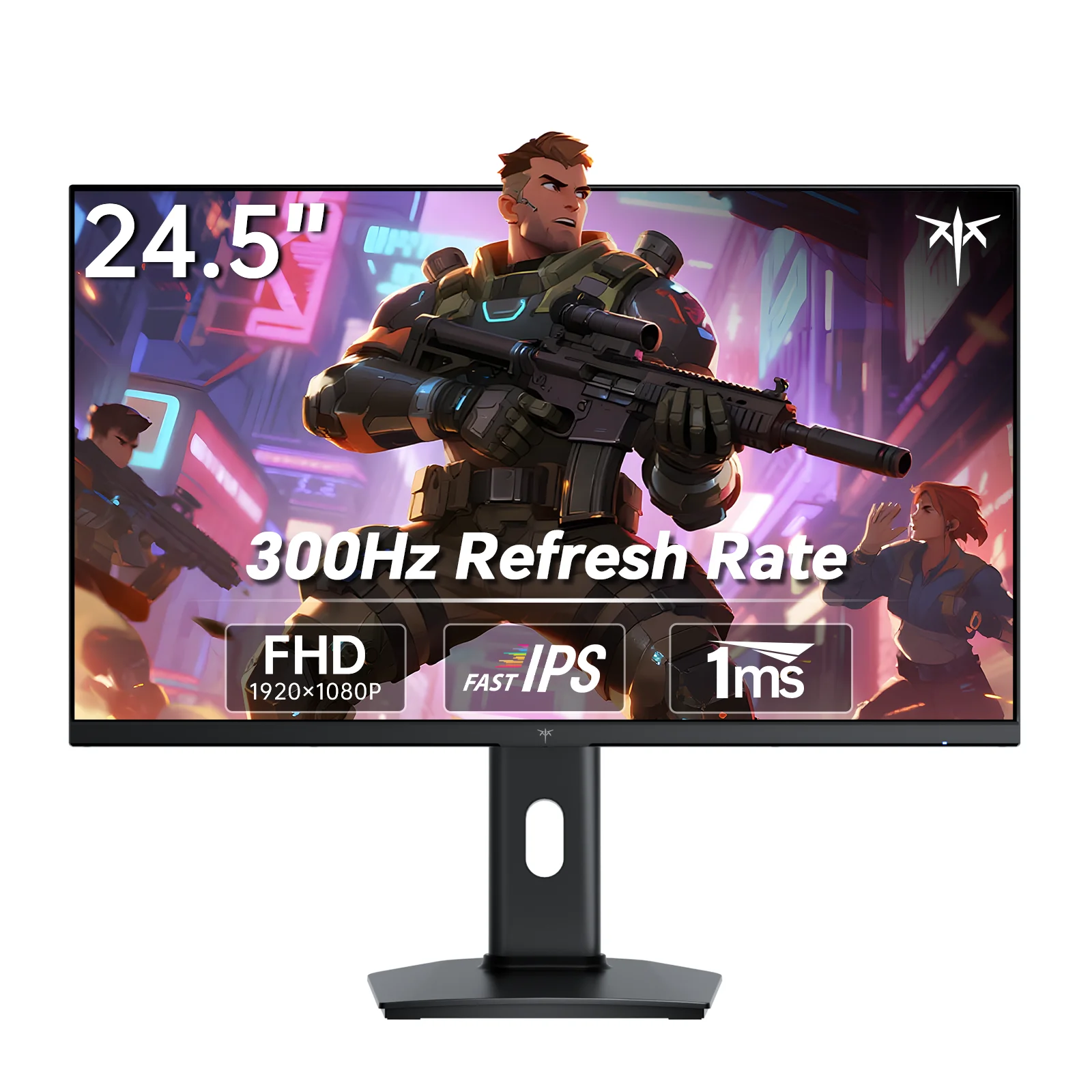 KTC 24.5 Inch 300Hz Gaming Monitor, FHD 1080P 240Hz Fast IPS Monitor HDR, FreeSync, DisplayPort x1 HDMI x2  H25Y7