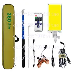 Hot-sell Outdoor Camping Lights Portable Tent Camping Supplies Multifunctional Telescopic Folding Camping Lights Fishing Lights