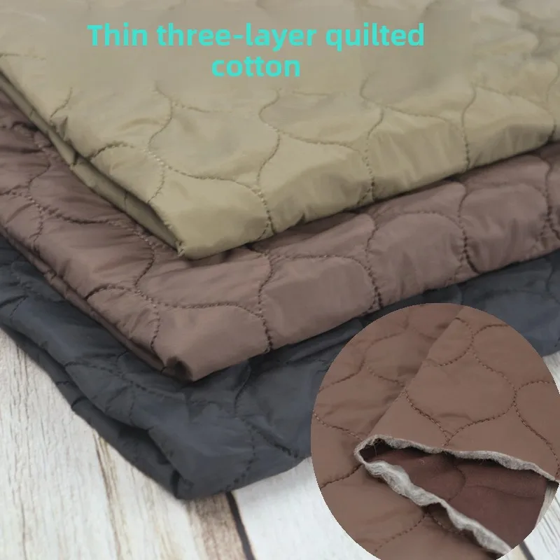 

Тонкая хлопковая стеганая ткань для осенне-зимних курток, теплая хлопковая ткань Arc Cotton для пошива одежды своими руками, рукоделия и домашнего декора