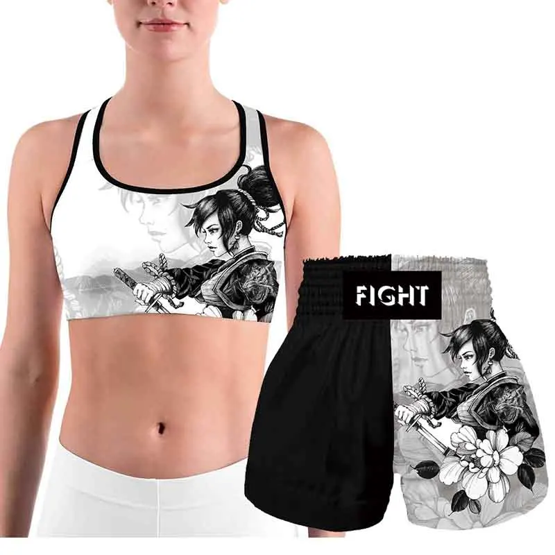 Muay Thai shorts Kickboxing pants children adult breathable MMA Brazilian Jiu-jitsu training combat boxing shorts women\'s fitne