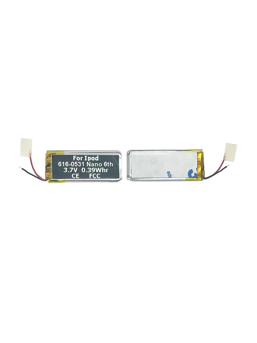 0.39Whr 616-0531 A1366 Battery For Apple Ipod Nano 6 6th Generation Gen  8/16GB MC525LL/A MC695LL/A MP3/4 - AliExpress 44