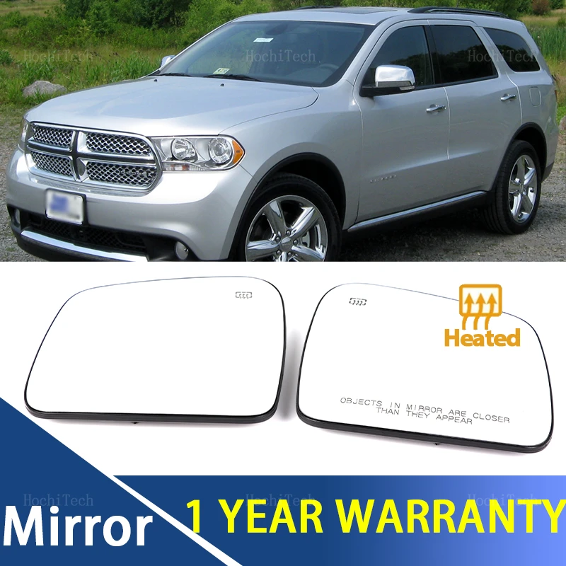 For Dodge Durango Citadel Platinum EnForecer GT SRT Hellcat SXT Reversing Mirror Lenses Rearview Mirror Lenses Reflector Glass