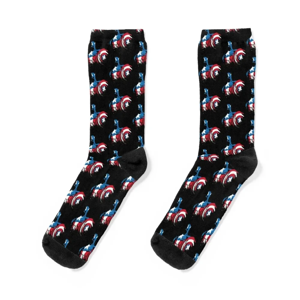 

Captain Painting Minimalist Art Socks Antiskid soccer gifts Socks Male Women's