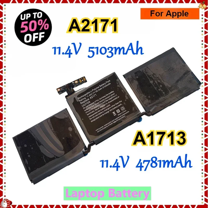 

Новый аккумулятор для ноутбука A1713 для Apple Macbook Pro 13 дюймов 13 дюймов A1708 2016 2017 год версии, детали для ноутбука, аккумуляторы