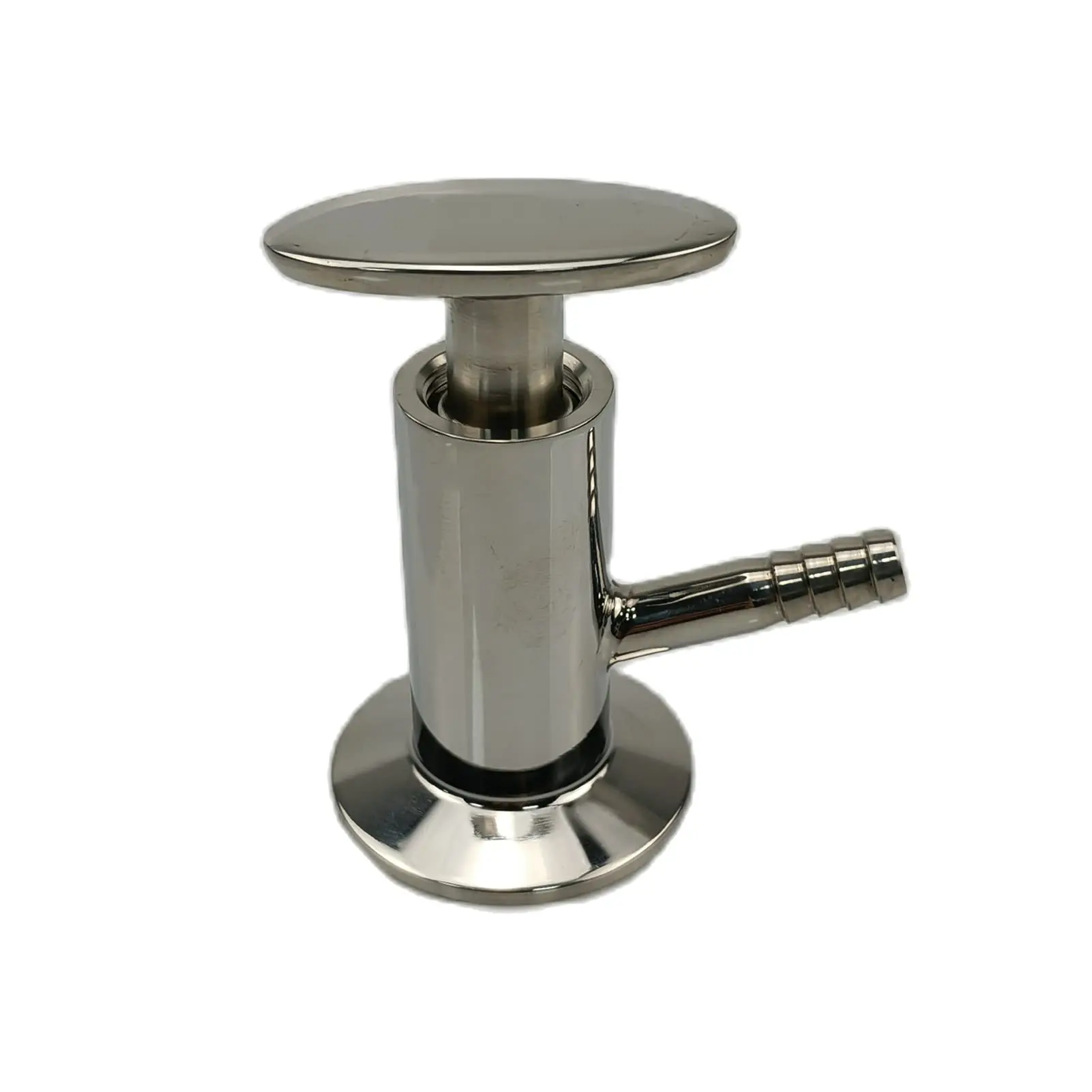 

Клапан-отборник Tri-Clamp 1,5 дюйма с фитингом 3/8 дюйма, пищевой, с уплотнением из PTFE