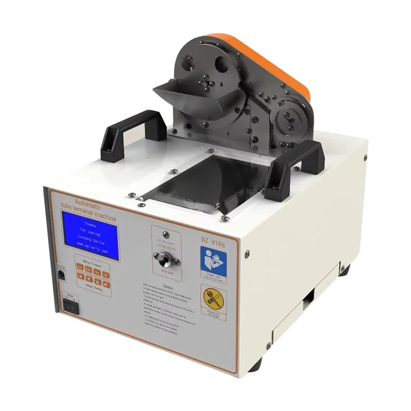 European Pin Tube Type Terminal Stripping Playing Terminal Crimping Machine Stripping Terminal Machine 0.5/0.75/1.0/1.5/2.5