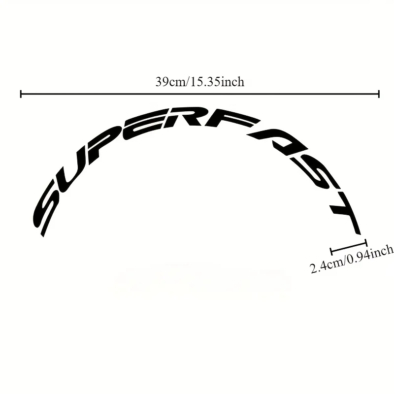 

8-Piece set, ultra-fast reflective bicycle wheel sticker - road bike and mountain bike rim sticker, waterproof PVC tire sticker