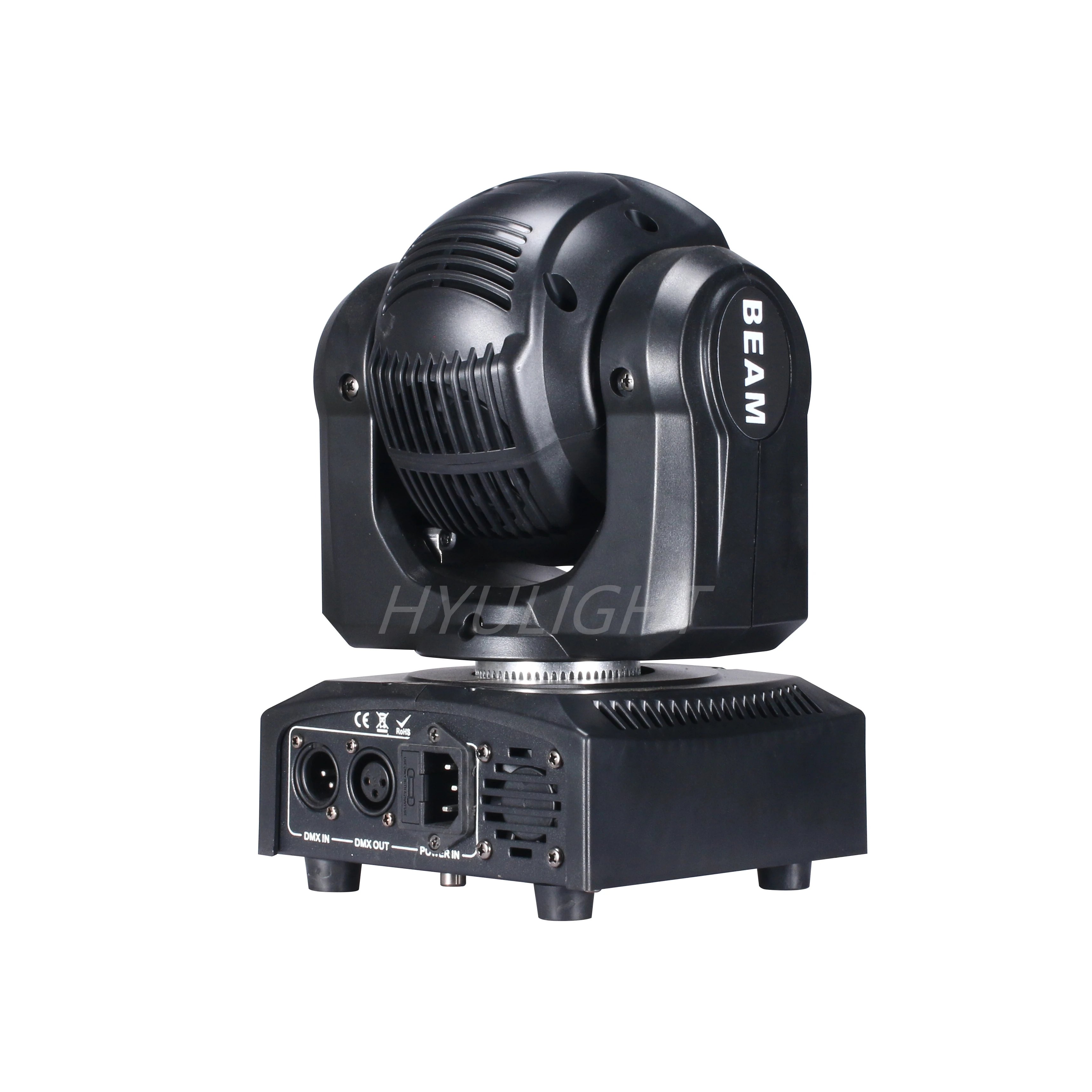 Led 60W Beam Moving Mini With 12LED SMD5050 RGB 3in1 Halo Effect 60w  Led Wash Super Bright LED DJ Spot Light Dmx Control