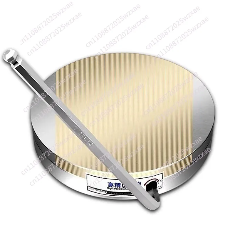 100/125/160/600mm Circular Permanent Magnet Suction Cup Brass Grinder Magnetic sucker for Grinder lathe wire cutting