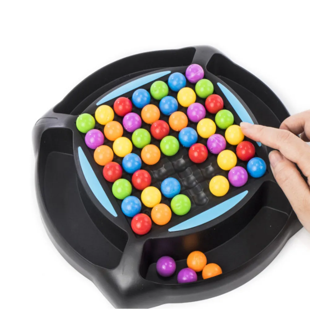 

1Set Interactive Rainbow Ball Elimination Parent Board Game Early Educational Color Matching