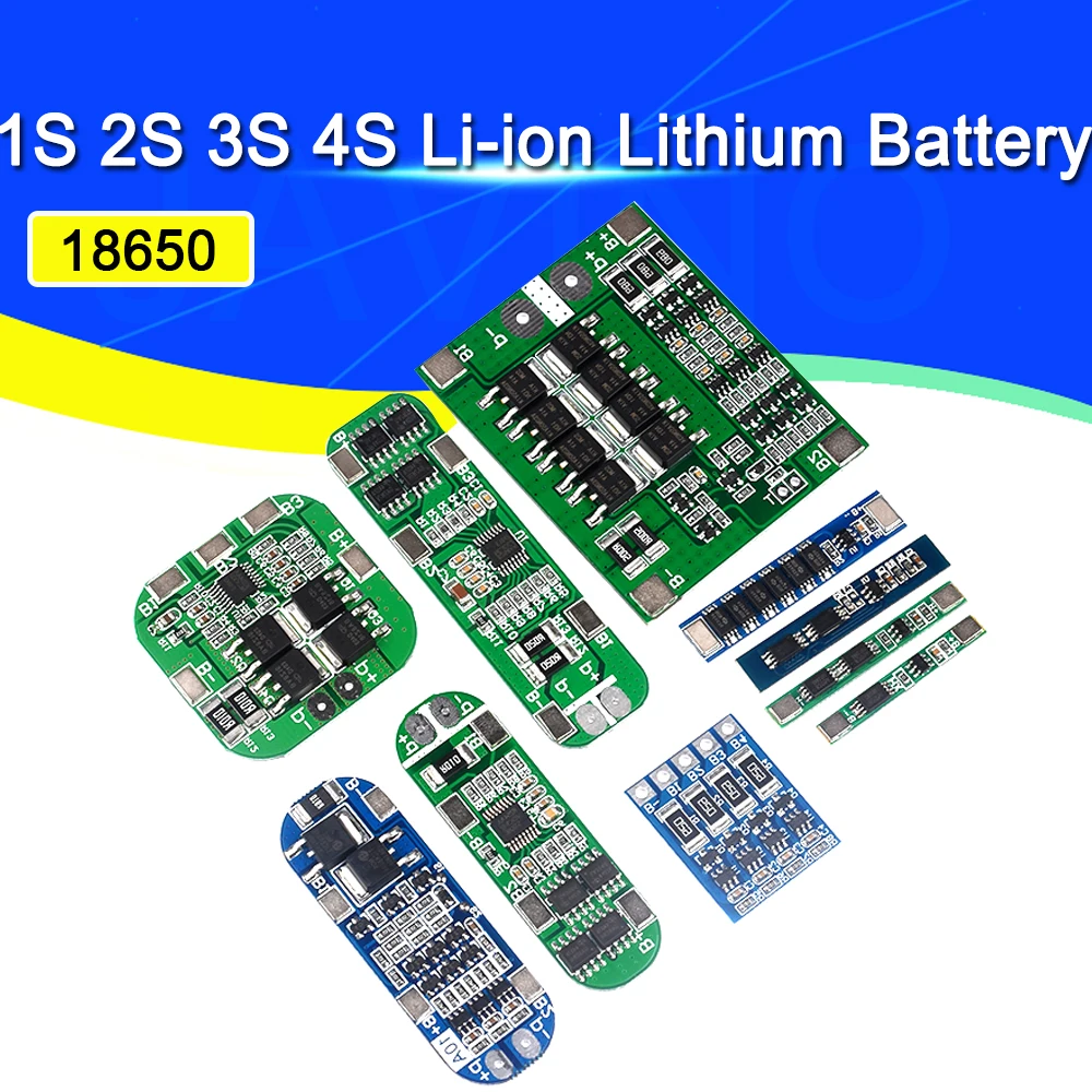 1S 2S 3S 4S 3A 20A 30A Li-ion Lithium Battery 18650 Charger PCB BMS Protection Board For Drill Motor Lipo Cell Module