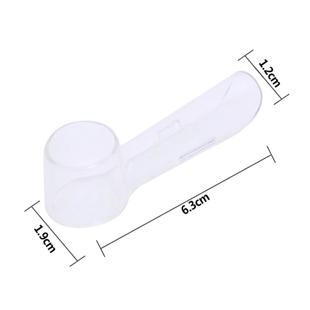 8Pcs Protective Electric Toothbrush Covers Travel Sanitary Head Protection Oral Toothbrush Head Cover Germ Proof