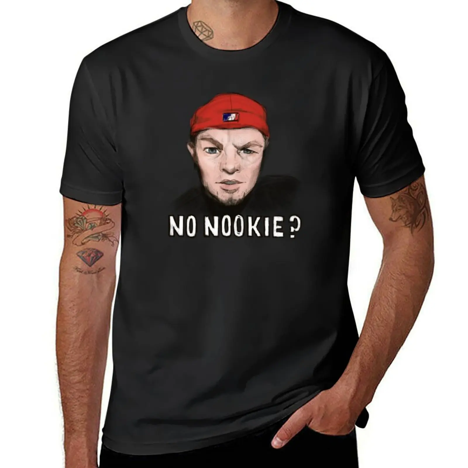 No Nookie? T-Shirt vintage hippie clothes Aesthetic clothing tshirts for men