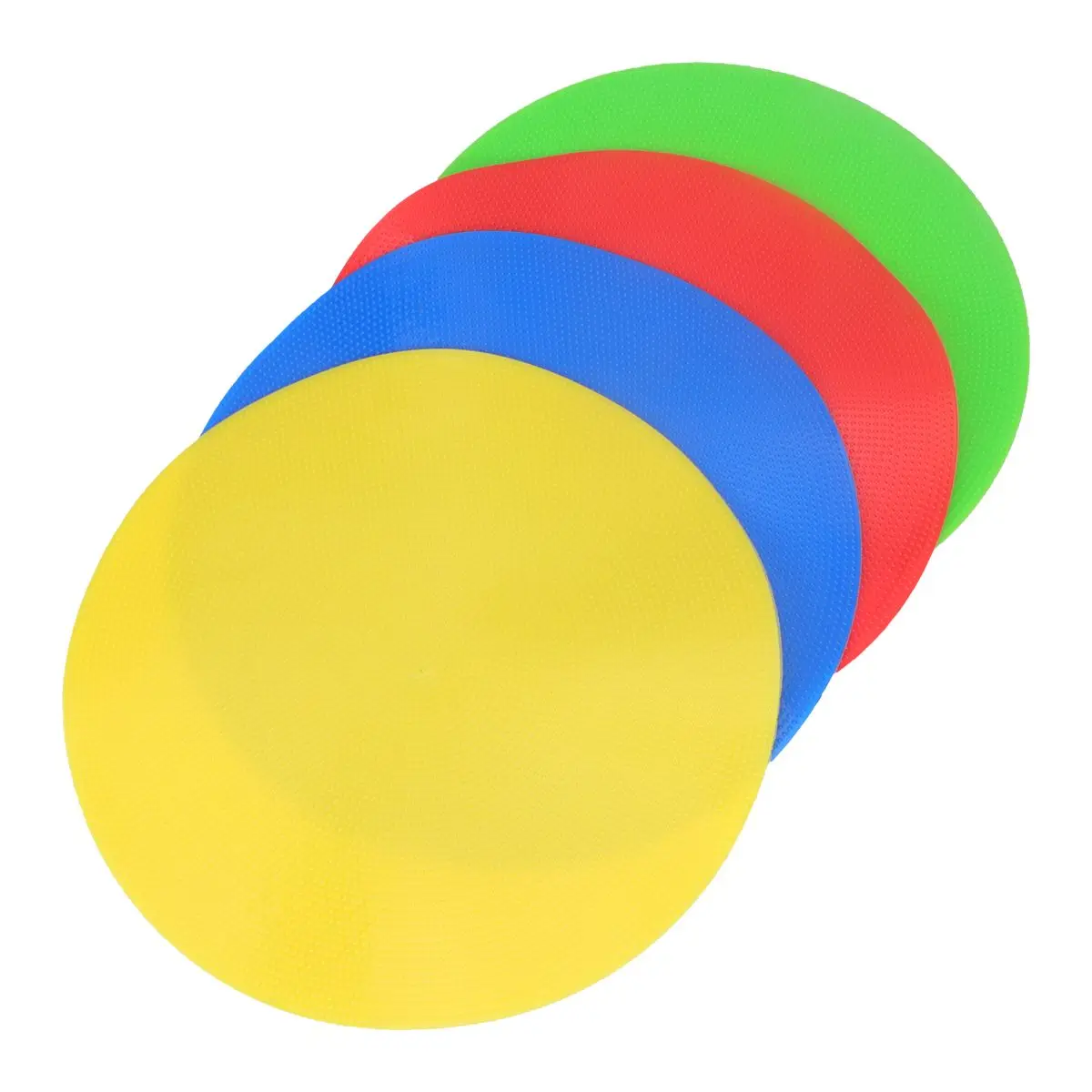 

4Pcs Landmark PVC Durable Soccer Football Training Markers Lightweight Gym Soccer Marker Dish Class Agility Drills Spot Set