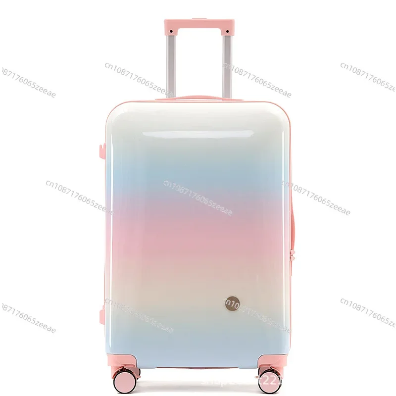 Jupiter Flight High Value Suitcase Travel Trolley Case Women's Multi-function Boarding Case 20 Inches Small and Light Gradual