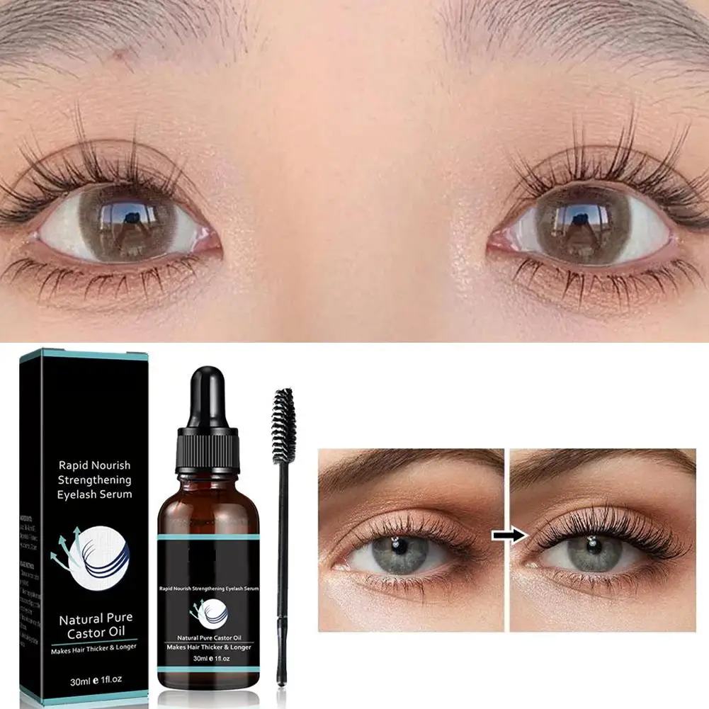 Natural Rapid Lash Crescimento Soro, Sobrancelha Enhancer, Longer, Thicker, Curl, 2024, K0C9