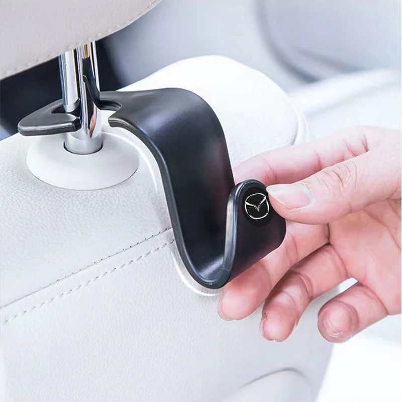 1/2pc Universal Car Seat Hook Multifunctional Storage Hanger For Mazda 2 3 6 Axela Atenza CX-5 CX5 CX-7 CX-9 2015 2016 2017 2018