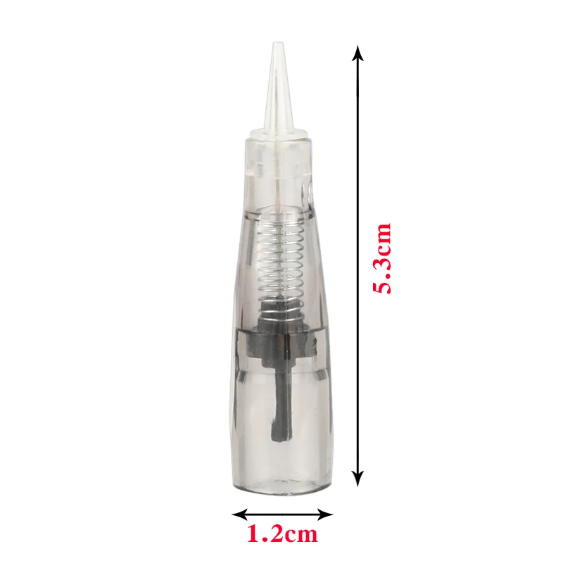 50 قطعة ماكياج للاستعمال مرة واحدة Microblading إبر الحاجب الشفاه الوشم خرطوشة الإبر تجميل دائم ملحق لآلة الوشم