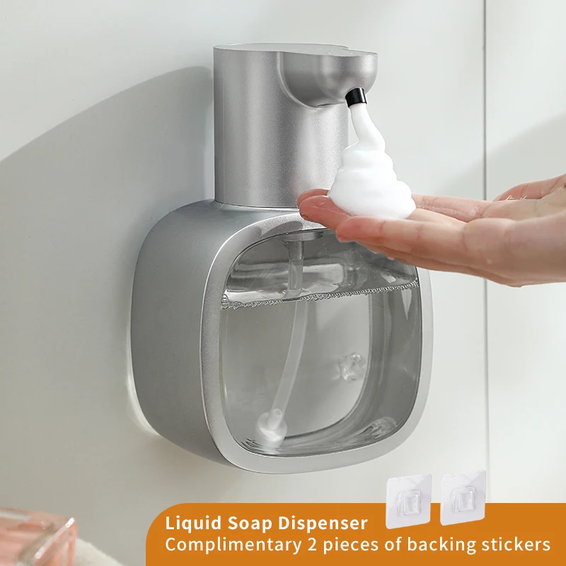 Nieuwe Wandmontage Automatische Zeepdispenser Schuim Slimme Handwasmachine 500 ml Vloeistof Oplaadbare Badkamer Inductie Sensor
