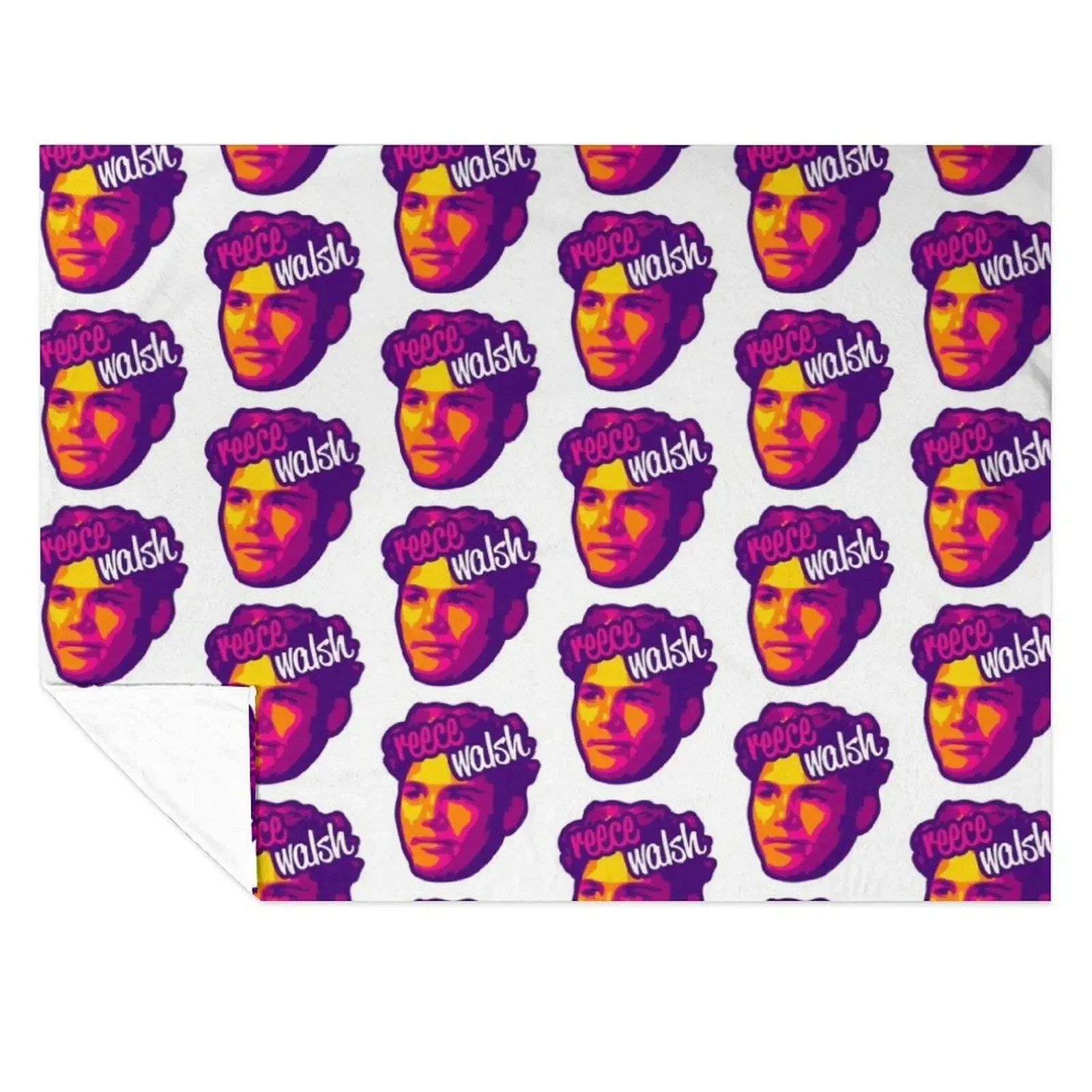 

Reece Walsh NRL Rugby League Throw Blanket Blankets For Bed Loose Comforter warm winter Blankets