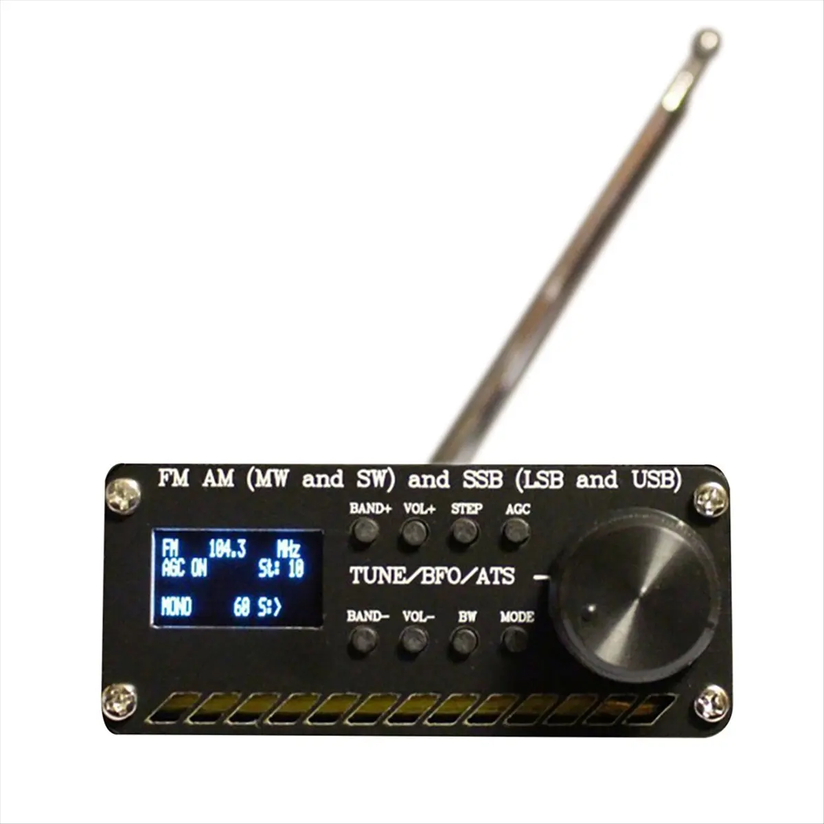 L73A NEW Si4732 Full Band Radio Receiver FM AM MW and SW and SSB LSB USB ATS-20