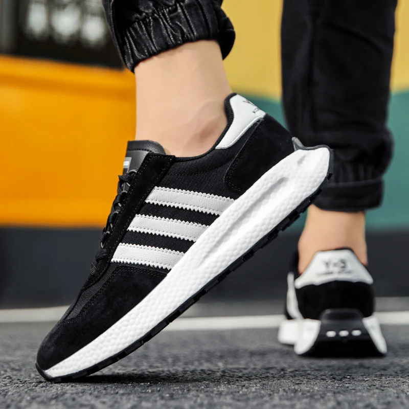 

Men's Shoes Breathable All-match Mesh Shoes Casual Sports Trendy Shoes Men's All-match Wear-resistant Running Shoes for Men