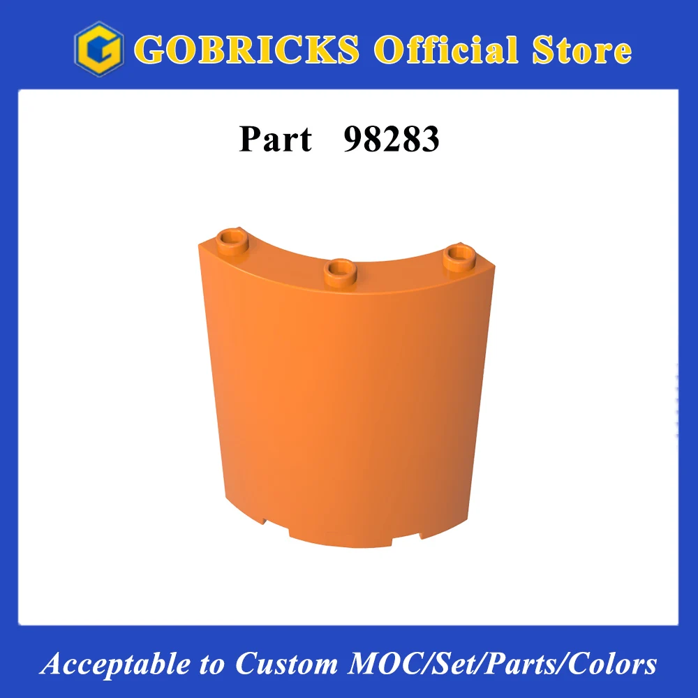 Gobricks Gobricks 1PC 30562 Panel Bricks 4 x 4 x 6 Quarter Parts Cylinder Individual Pieces Stress Relief Building Party Favor Gifts - Aliexpress Deal