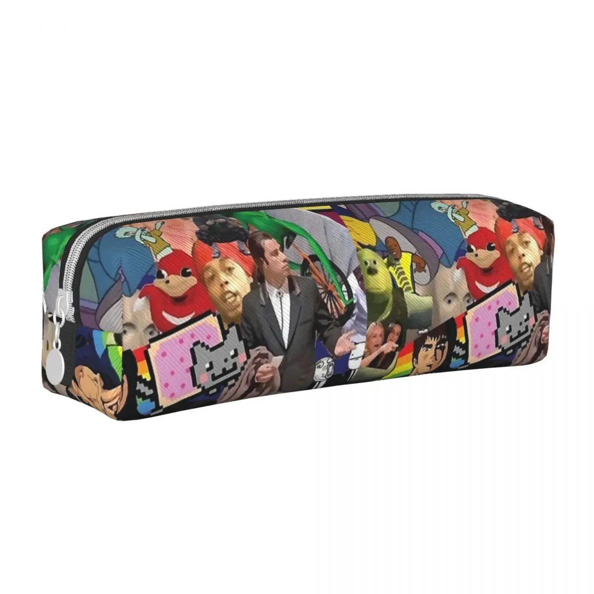 New Internet Memes Collage Collection Shreks Pencil Case Pencil Box Pen Kids Big Capacity Bag School Supplies Gifts Stationery