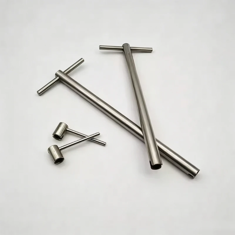 2 Ways Ink Cartridge Valve Stainless Steel Wrench Spanner for UV / Eco Solvent Inkjet Printer, Ink Pipeline Switch Control Parts