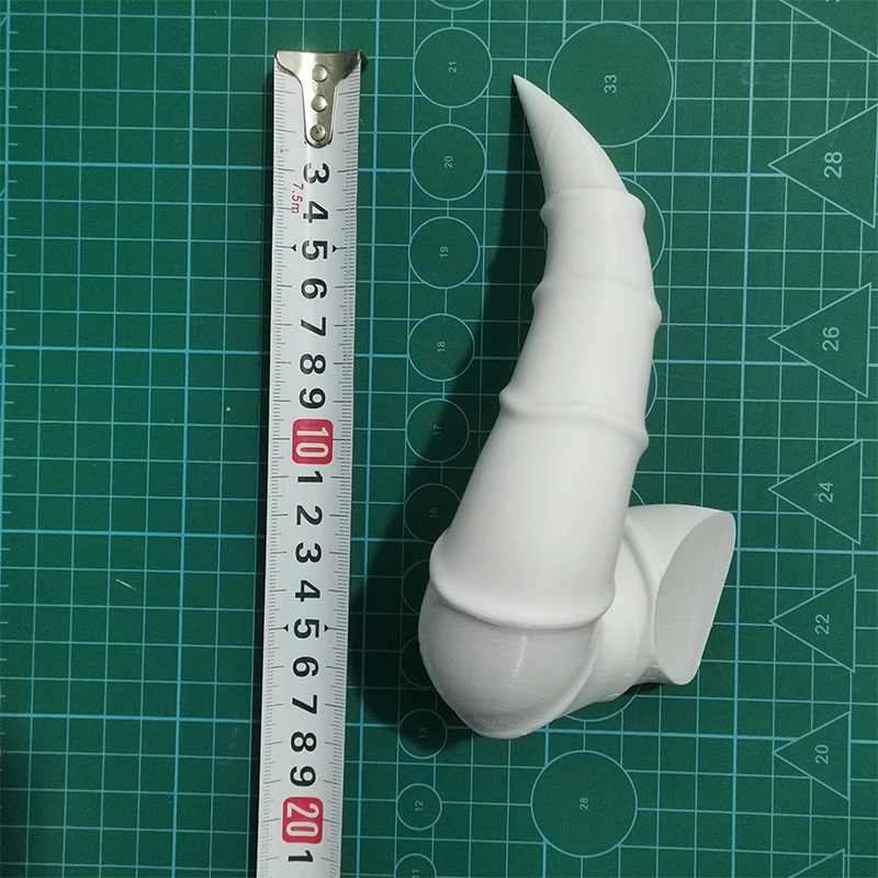 COS Props Dragon Horn Accessories Cosplay Props White Model Headwear Activity and Performance Costumes