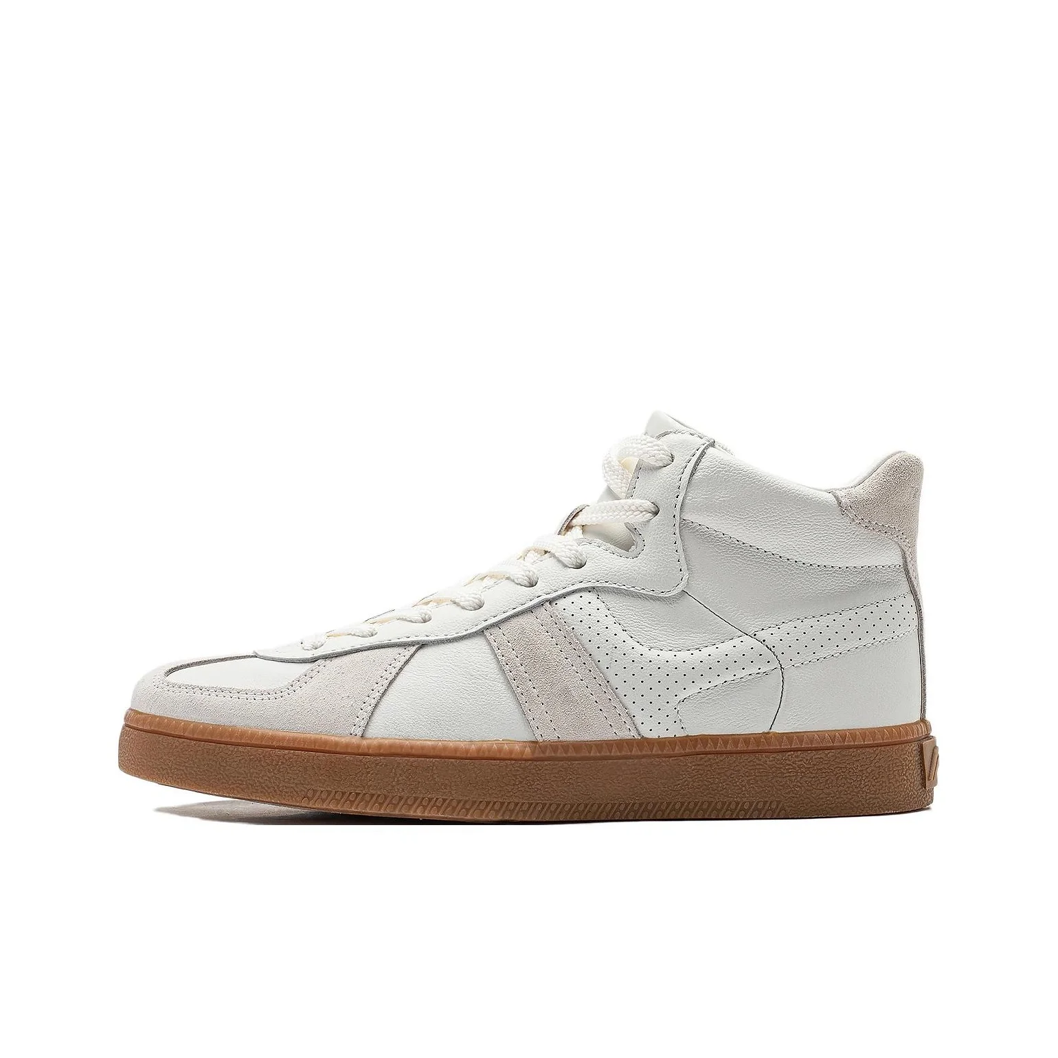 Li Ning Cloud Sichuan HI Slip Resistant, Abrasion Resistant, Breathable High top Casual Shoes Women's Mist White AGCT302-1